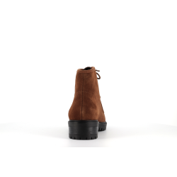 Bottine marron en curi Amelio