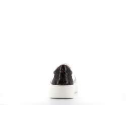 basket blanche en cuir Efeuno karey