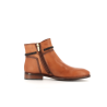 Bottine marron en cuir