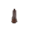 Bottine marron en cuir