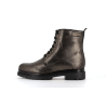 bottine bronze en cuir