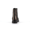 bottine bronze en cuir