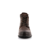 bottine en cuir marron