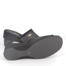 chausson compensé noir