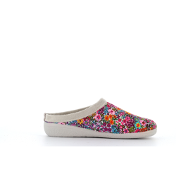 chausson ouvert multicolore