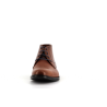 bottine en cuir marron