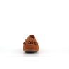 mocassin marron en cuir