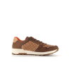 basket marron en cuir