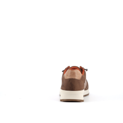 basket marron en cuir