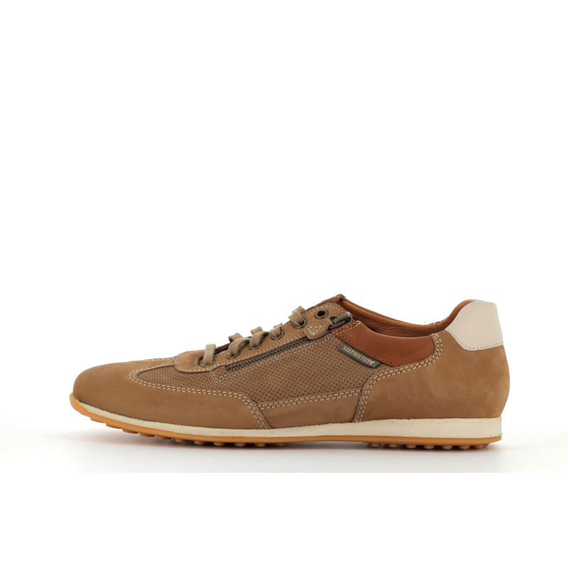 basket en cuir marorn