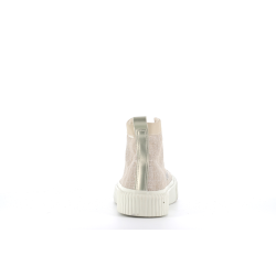 basket montante beige