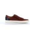 basket en cuir marron
