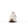 basket en cuir blanche
