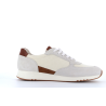 basket en cuir blanche