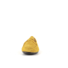 mocassin jaune en cuir