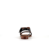 petit talon en cuir noir
