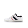 basket blanche en cuir