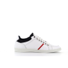 basket blanche en cuir