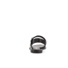 sandale noir en cuir