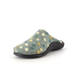 chausson Westland vert en laine