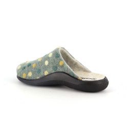 chausson Westland vert en laine