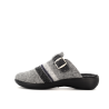 chausson ouvert gris