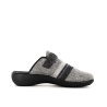 chausson ouvert gris