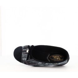 Chausson Semelflex gris et noir