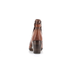 talon marron en cuir