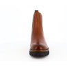 Bottine Marco Tozzi marron en cuir avec doublure - Anjou-chaussures