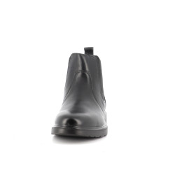 Boots noir en cuir