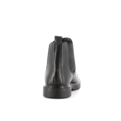 Boots noir en cuir