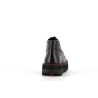basket montante noire en cuir