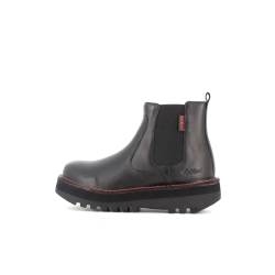 boots noir en cuir