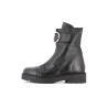 bottine noir en cuir