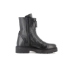 bottine noir en cuir