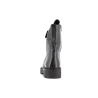 bottine noir en cuir
