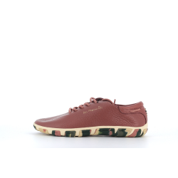 basket rose en cuir