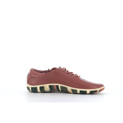 basket rose en cuir