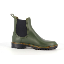 Bottine Verbanas vert kaki collection automne/hiver 2022 - Anjou-chaussures