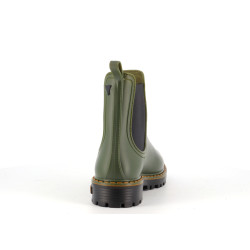Bottine Verbanas vert kaki collection automne/hiver 2022 - Anjou-chaussures