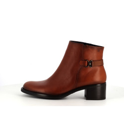 Bottine Dorking marron en cuir - Anjou-chaussures