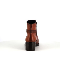 Bottine Dorking marron en cuir - Anjou-chaussures