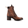 Bottes hautes à talon marron en cuir Dorking - Anjou-chaussures