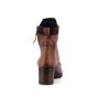 Bottes hautes à talon marron en cuir Dorking - Anjou-chaussures