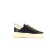 basket noir en cuir