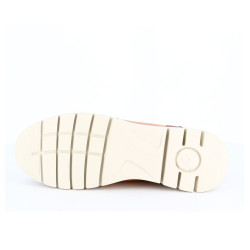 Basket basse Pikolinos beige et marron clair - Anjou-chaussures