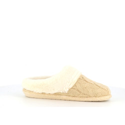 Tony Pons slippers blanc en laine - Anjou-chaussures