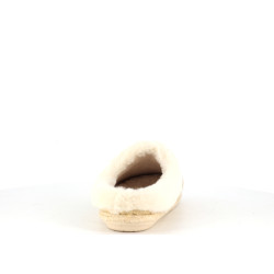 Tony Pons slippers blanc en laine - Anjou-chaussures