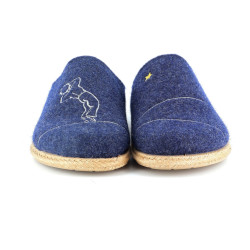 Chausson Tony Pons Petit prince bleu marine en laine